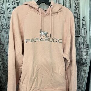Limited edition Parasuco signature emblem hoodie size large unisex